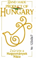 Handmade product of Hungary logo