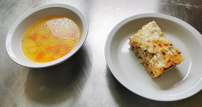 Zöldségleves, Rakott karfiol