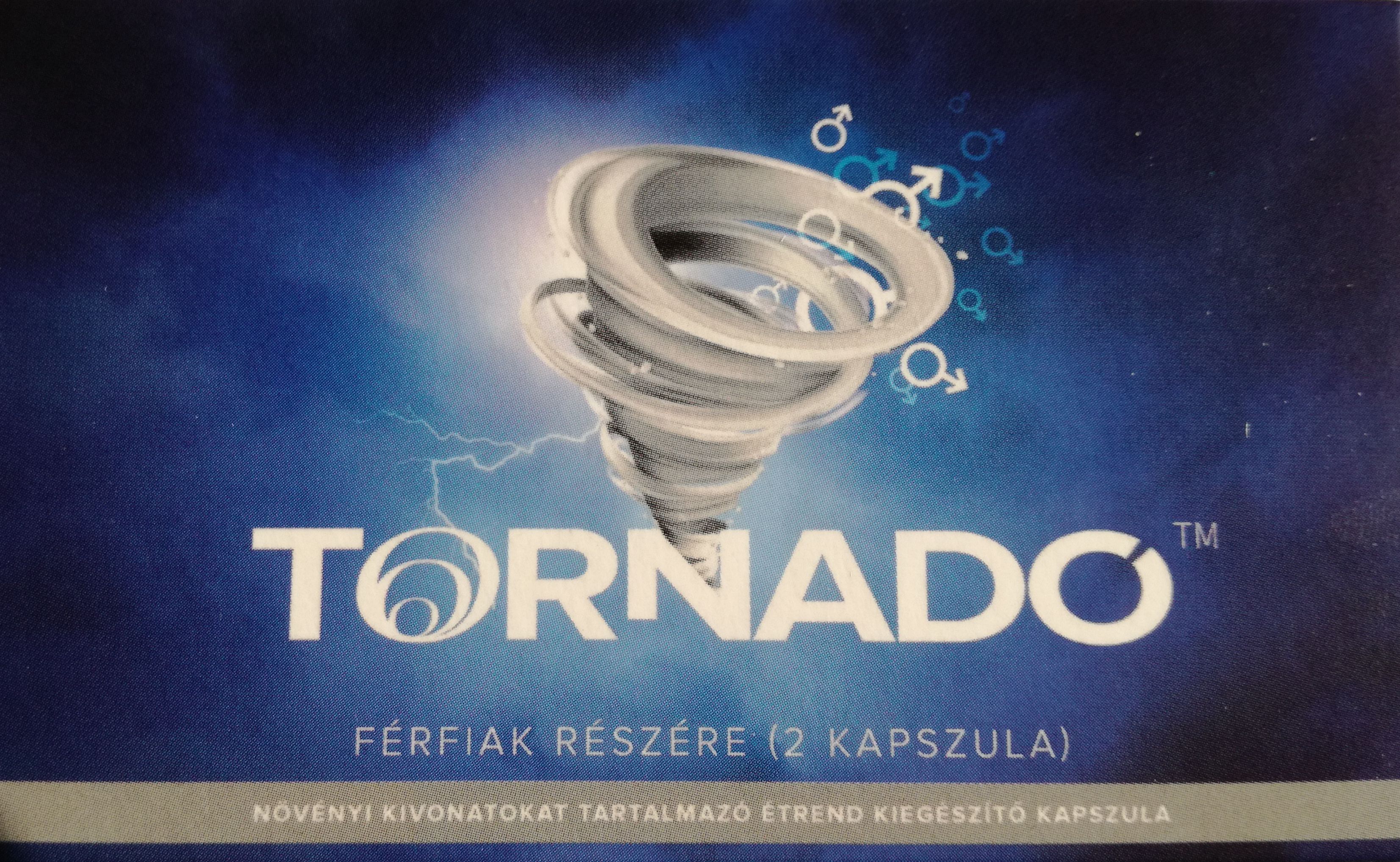 Tornado férfiak részére növényi kivonatokat tartalmazó étrend-kiegészítő kapszula (2 kapszula)