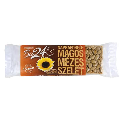 Mézes szelet, napraforgós BIO 40 g