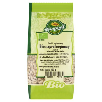 Napraforgómag, hántolt BIO 200 g