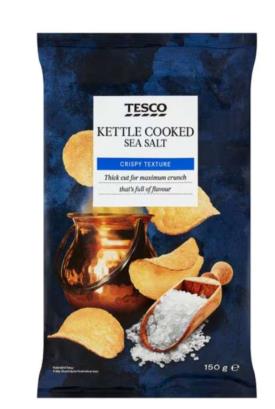 TS Kettle chips sós 150 g