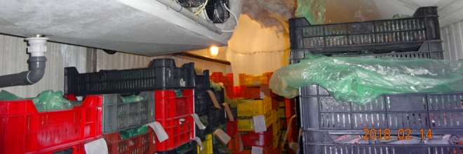Több mint 5 tonna élelmiszert vont ki a Nébih a forgalomból egy Pest megyei házhoz szállító cégnél